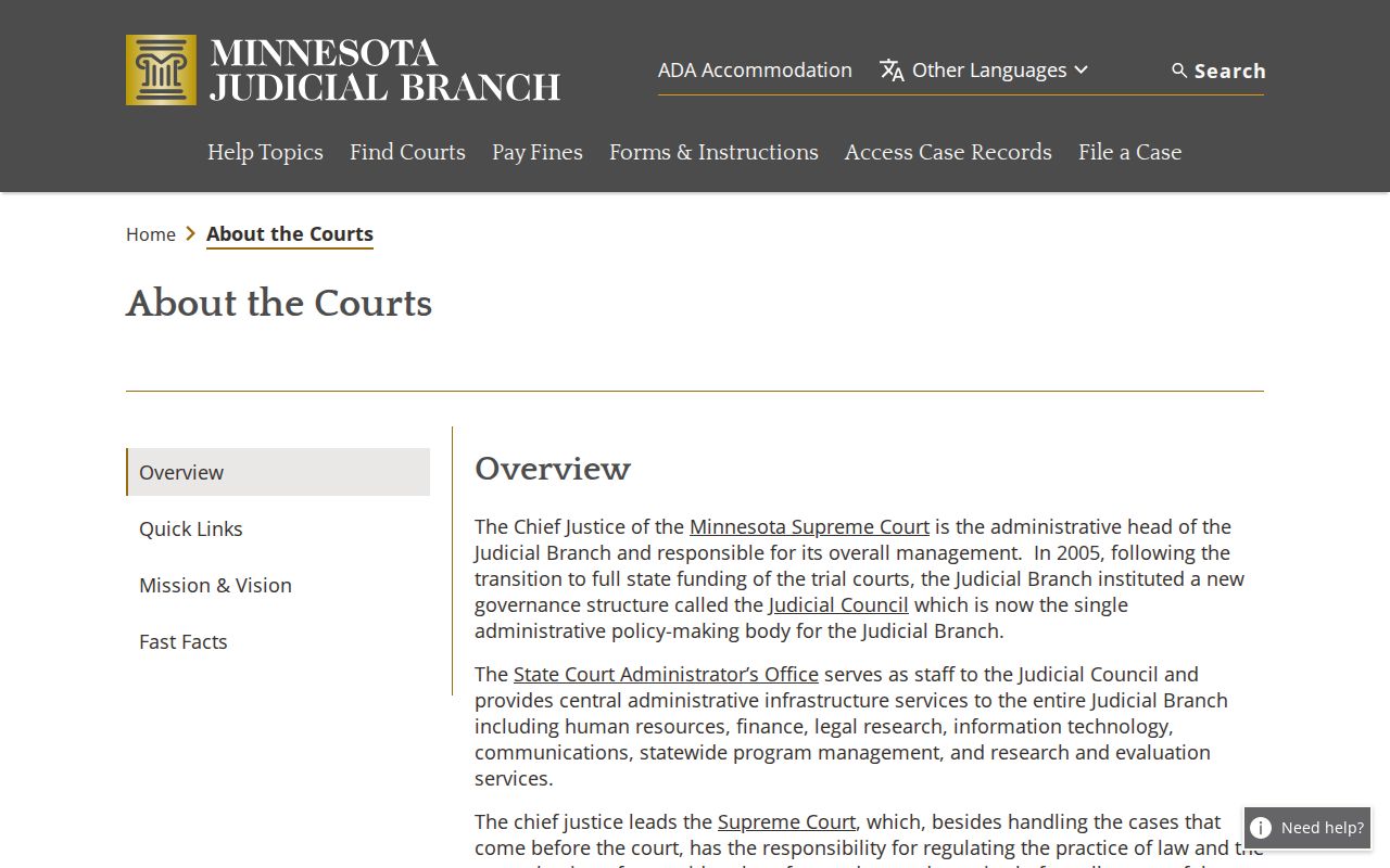 Aitkin County court docket Minnesota court hierarchy